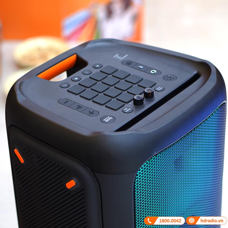 Loa JBL PartyBox 1000, Công Suất 1100W, LED Cực đẹp, Bluetooth, AUX, Micro, Guitar, DJ Launchpad, Air Gesture-14