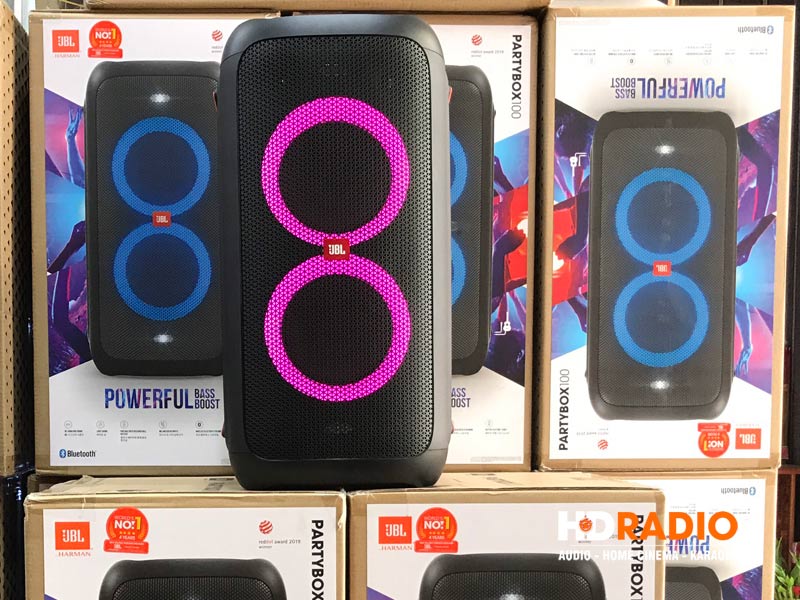 mua loa jbl partybox 100 giá rẻ đến hdradio