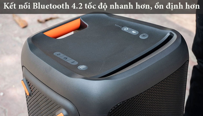 loa jbl party box 100 có kết nối bluetooth