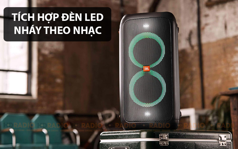 Loa JBL Party Box 100 có đèn led cực đẹp