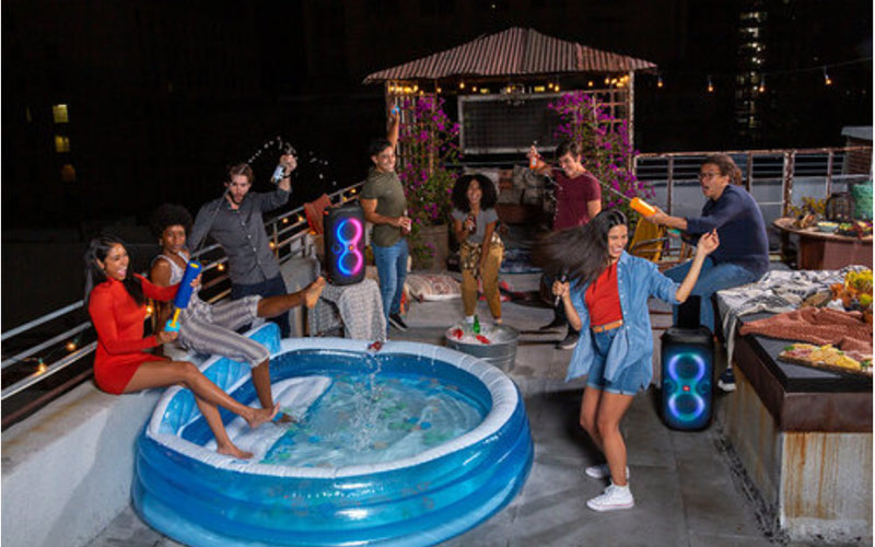 ket noi khong day 2 loa jbl partybox 110