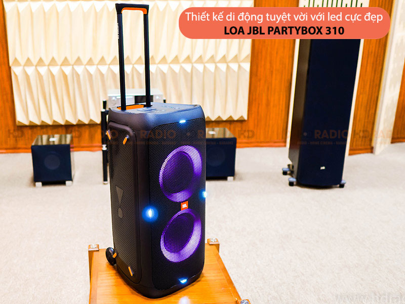Thiết kế Loa JBL PartyBox 310