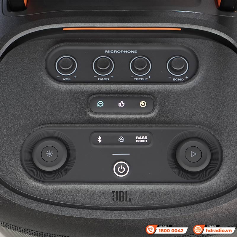 Loa JBL PartyBox 520, Công suất 400W, IPX4, Bluetooth 5.4, AI Sound Boost, Auracast, Pin 15h (NEW 2025)-12