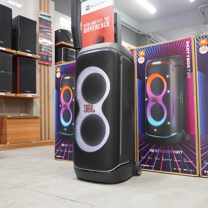 Loa JBL PartyBox 720, Công suất 800W RMS, Pin 15H, IPX4, Bluetooth 5.4, Auracast, Led đẹp-3