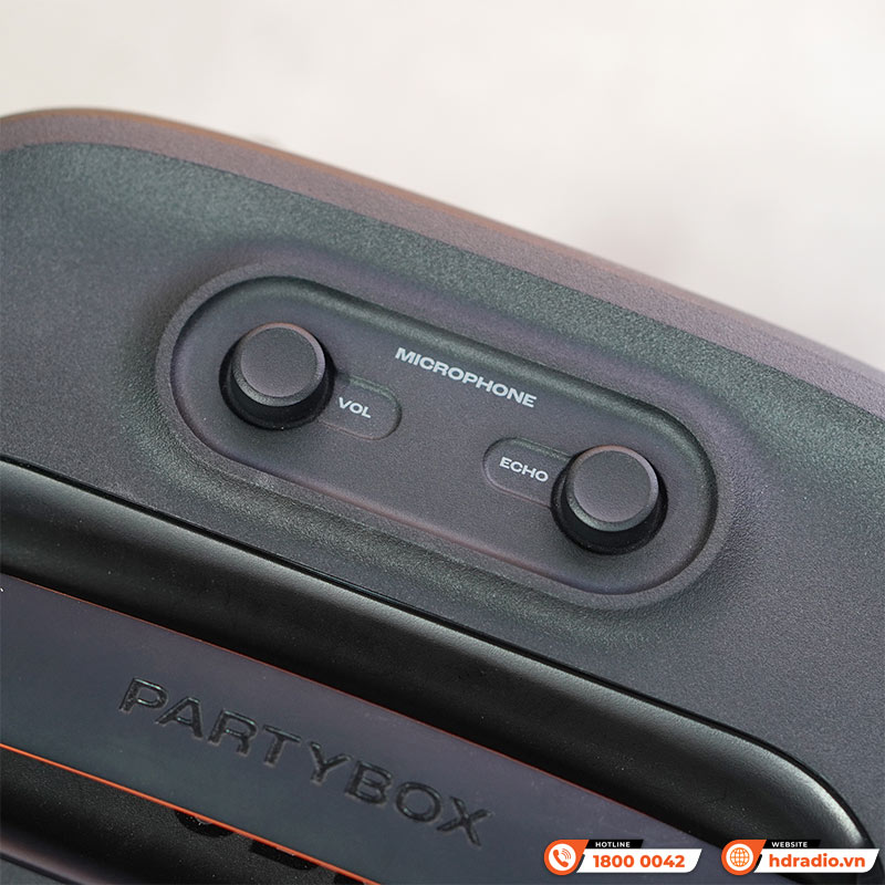 Loa JBL PartyBox Encore 2 (Mới 2025) Kèm 2 Mic, 100W RMS, Pin 15h, IPX4, AUX, USB C, Bluetooth, Auracast, App JBL PartyBox-7