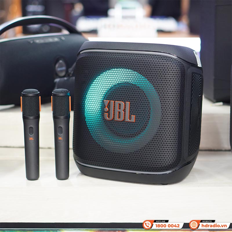 Loa JBL PartyBox Encore 2 (Mới 2025) Kèm 2 Mic, 100W RMS, Pin 15h, IPX4, AUX, USB C, Bluetooth, Auracast, App JBL PartyBox-3
