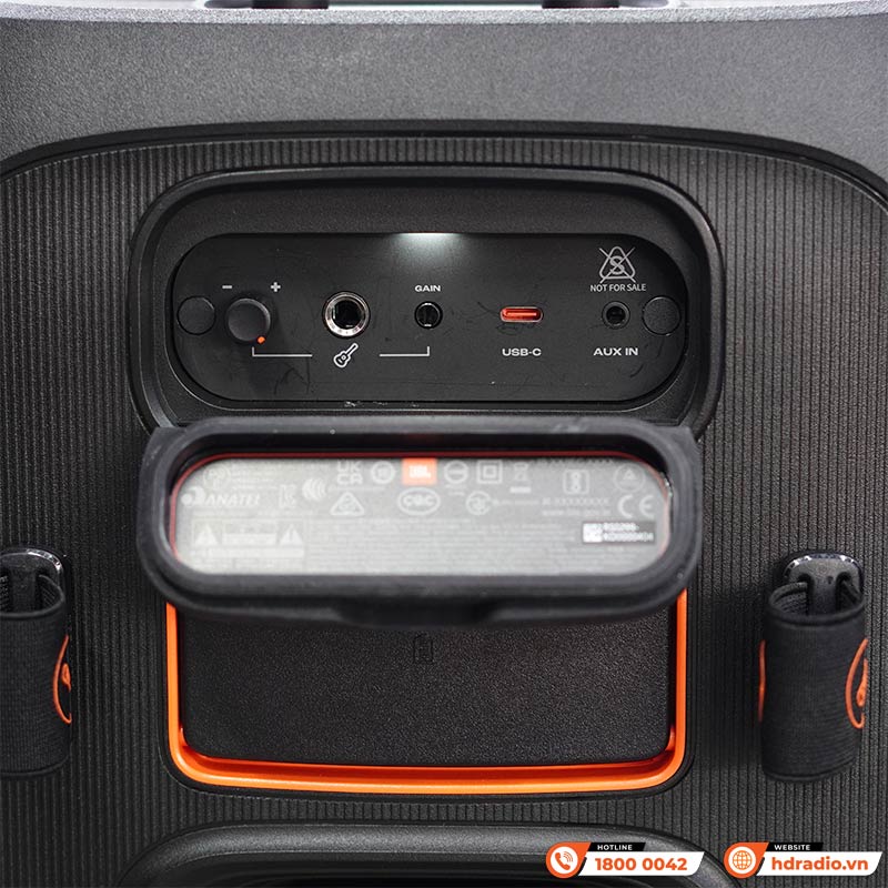 Loa JBL PartyBox Encore 2 (Mới 2025) Kèm 2 Mic, 100W RMS, Pin 15h, IPX4, AUX, USB C, Bluetooth, Auracast, App JBL PartyBox-9