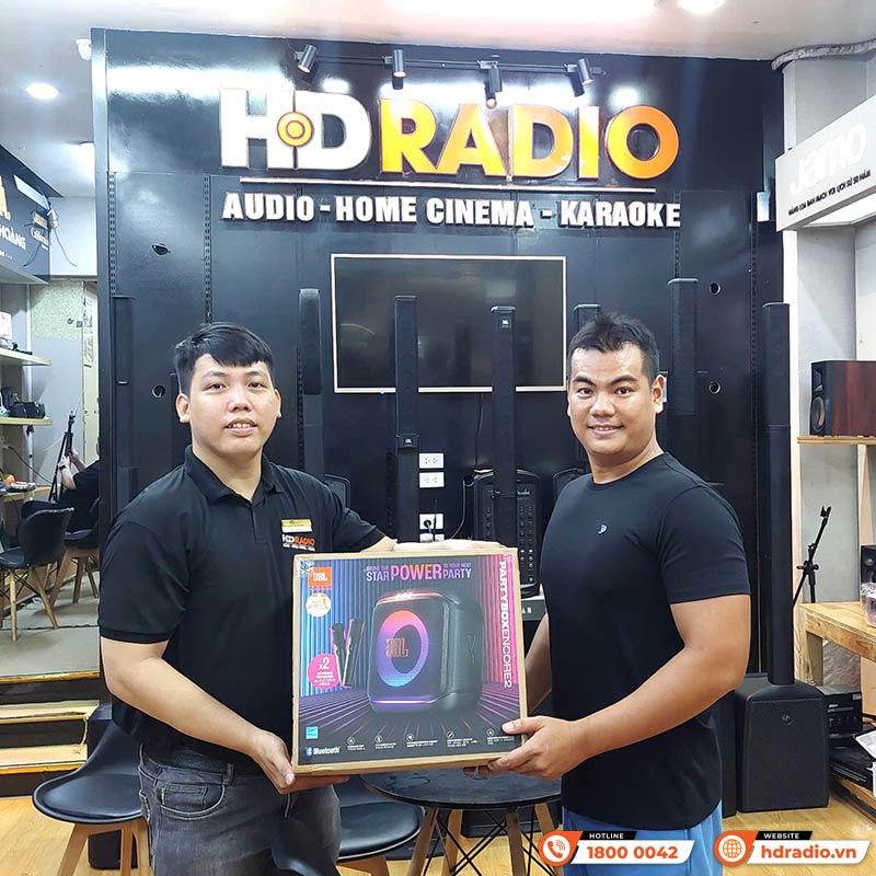 Loa JBL PartyBox Encore 2 (Mới 2025) Kèm 2 Mic, 100W RMS, Pin 15h, IPX4, AUX, USB C, Bluetooth, Auracast, App JBL PartyBox-22