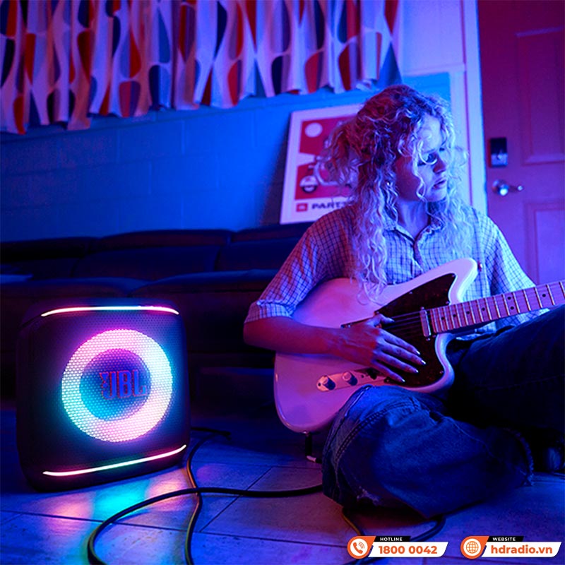 Loa JBL PartyBox Encore 2 (Mới 2025) Kèm 2 Mic, 100W RMS, Pin 15h, IPX4, AUX, USB C, Bluetooth, Auracast, App JBL PartyBox-18