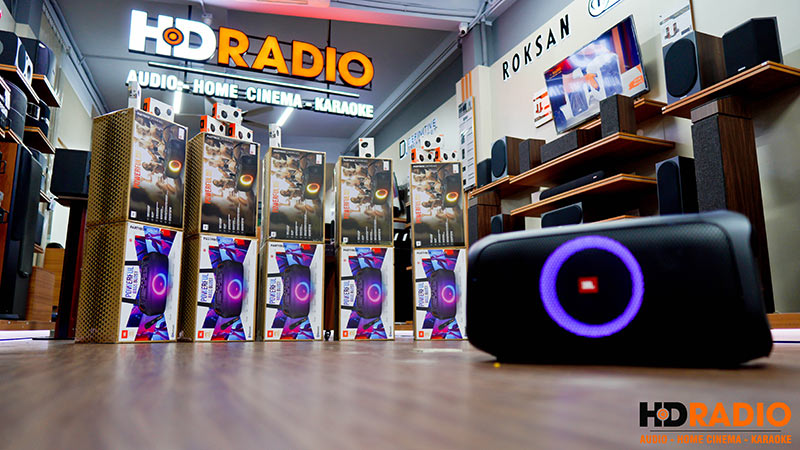 mua JBL PartyBox OnThe Go giá rẻ đến hdradio