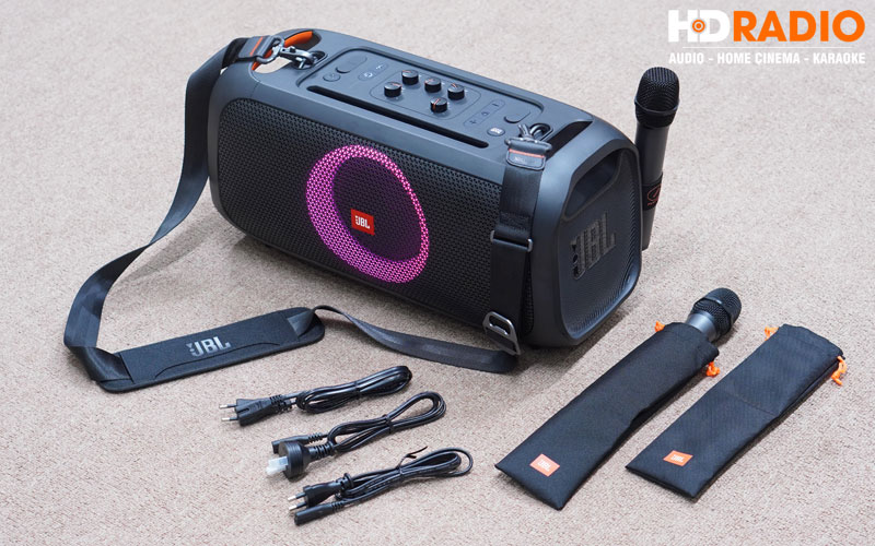 Bên trong Hộp loa JBL PartyBox On-The-Go