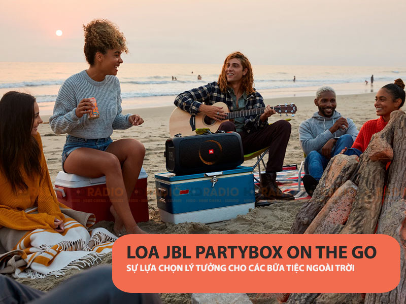 Loa jbl partybox on the go sự lựa chọn lý tưởng cho tiệc ngoài trời