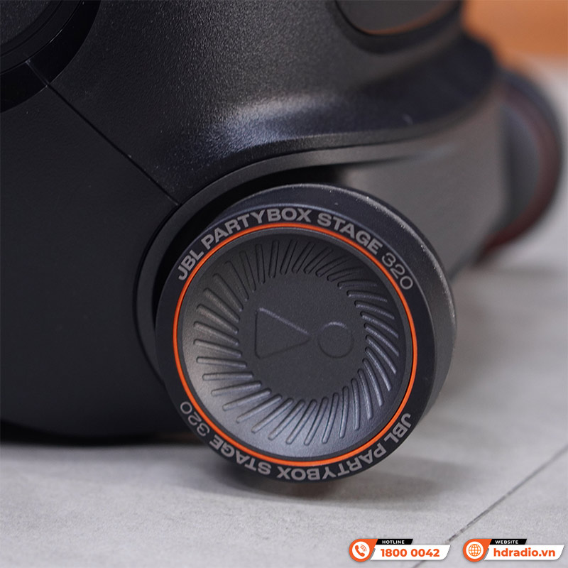 Loa JBL PartyBox Stage 320, Công Suất 240W, Pin 18h, AUX, Micro, Bluetooth 5.4, IPX4, AI Sound Boost, Auracast, App JBL Partybox-9