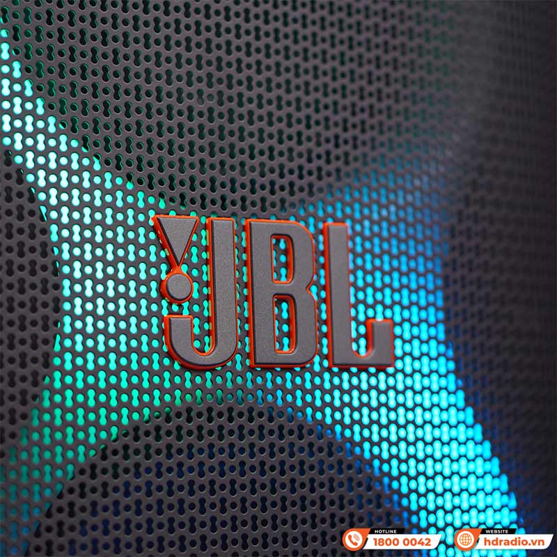 Loa JBL PartyBox Stage 320, Công Suất 240W, Pin 18h, AUX, Micro, Bluetooth 5.4, IPX4, AI Sound Boost, Auracast, App JBL Partybox-8