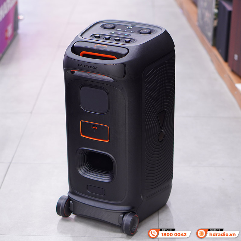 Loa JBL PartyBox Stage 320, Công Suất 240W, Pin 18h, AUX, Micro, Bluetooth 5.4, IPX4, AI Sound Boost, Auracast, App JBL Partybox-21