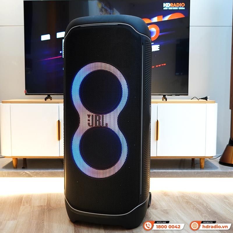 Loa JBL PartyBox Ultimate Chính Hãng, 1100W Dolby Atmos, IPX4, Bluetooth, Wifi, AUX, Mic, Guitar, PartyPad, APP JBL One-6