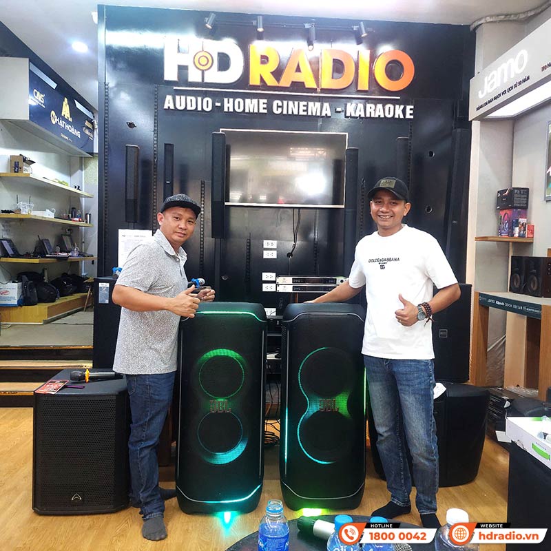 Loa JBL PartyBox Ultimate Chính Hãng, 1100W Dolby Atmos, IPX4, Bluetooth, Wifi, AUX, Mic, Guitar, PartyPad, APP JBL One-36