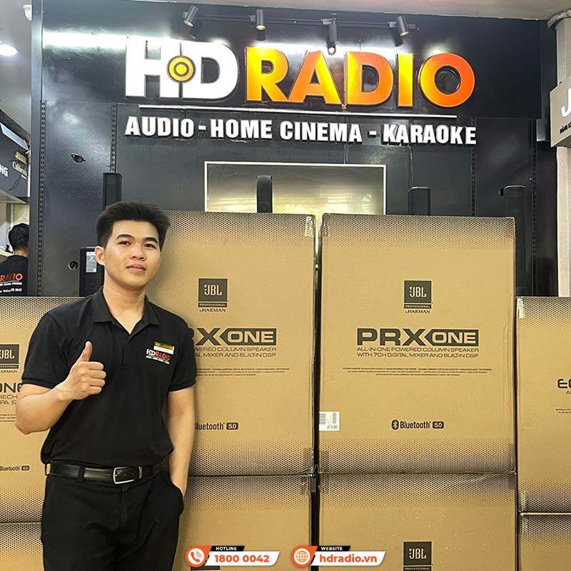 Loa JBL PRX ONE Chính Hãng, Mixer 7 Kênh, Bluetooth, AUX, Mic/line, Công Suất 2000W Peak/1000W RMS-26