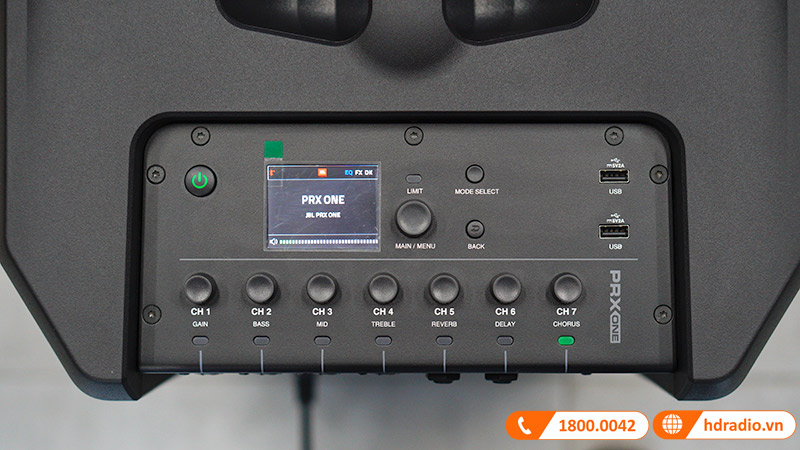 Loa JBL PRX ONE tích hợp mixer trực tiếp