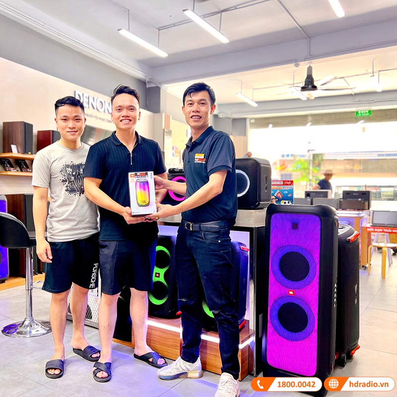 Loa JBL Pulse 5, Pin 12 giờ, LED 360 Độ, Chống Nước IP67-2