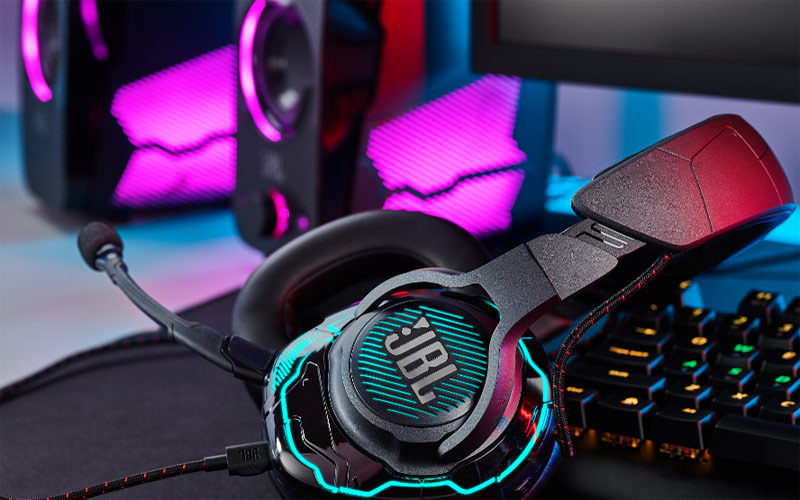 Loa JBL Quantum Duo có led cực đẹp