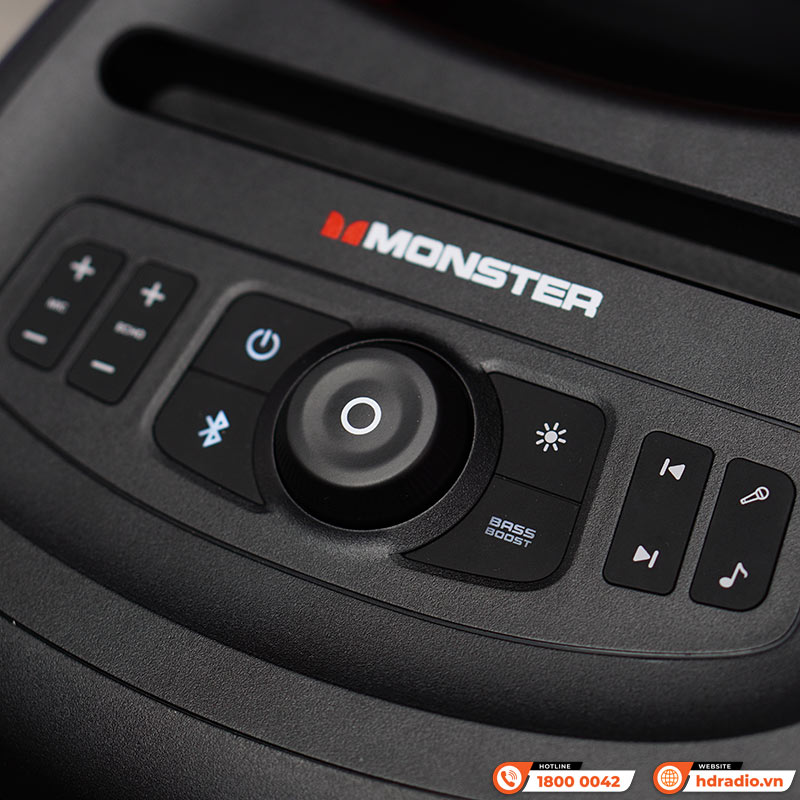 Loa Monster Cycle Plus, Công suất 120W, Bluetooth 5.1-8