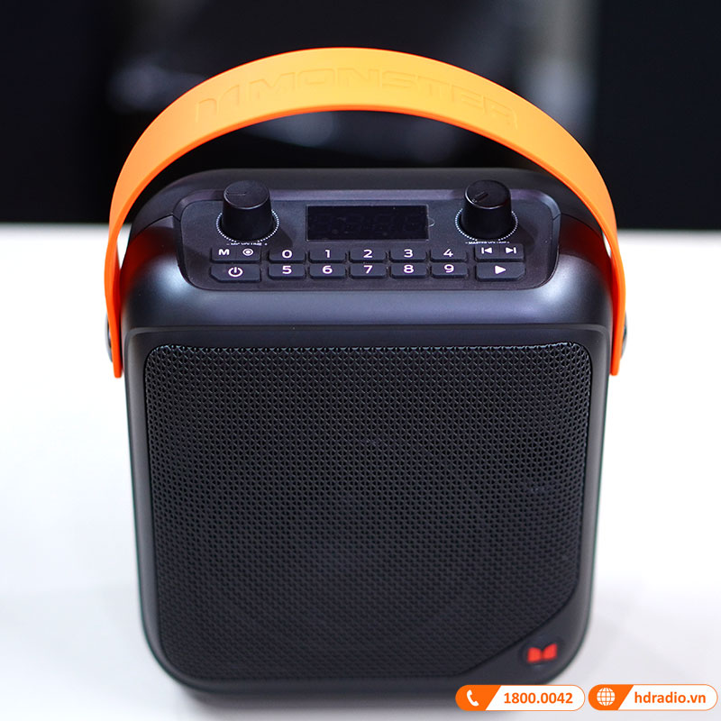 Loa Monster MFS1 Chính Hãng, Công suất 12W, Pin 8h, Bluetooth, AUX, FM, USB, TF Card-3