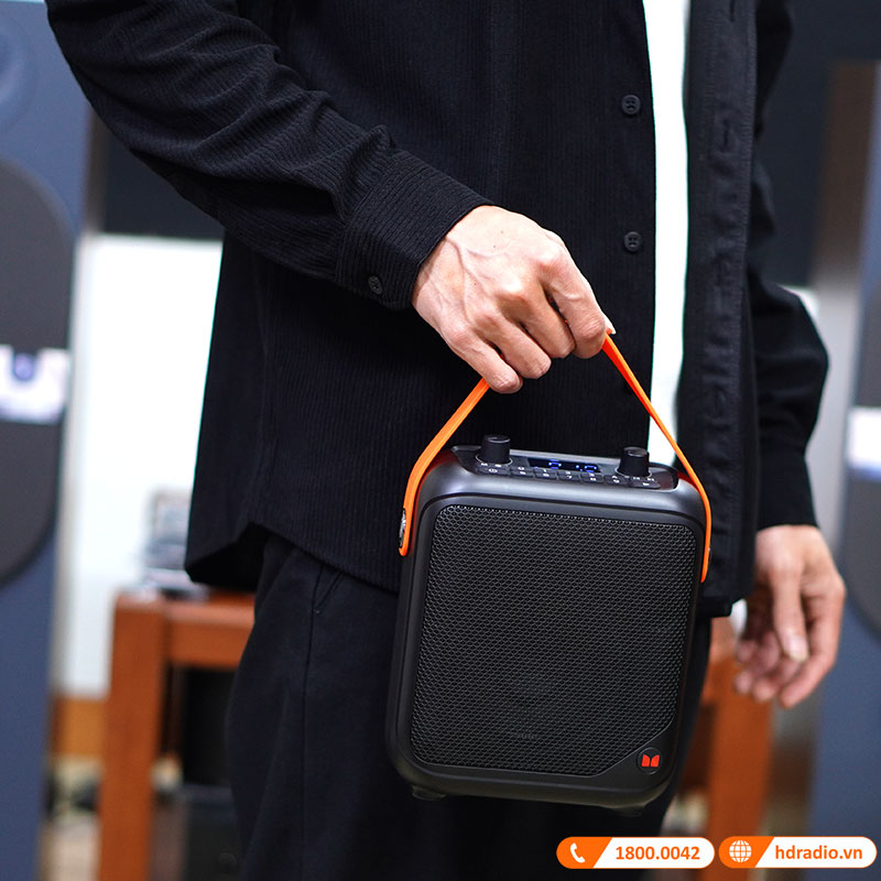 Loa Monster MFS1 Chính Hãng, Công suất 12W, Pin 8h, Bluetooth, AUX, FM, USB, TF Card-4