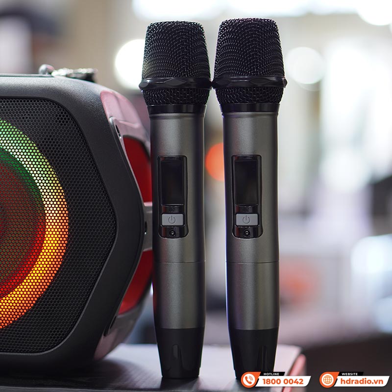 Loa Monster Musicbox Go, Công suất 80W, Bluetooth 5.1, Kèm 2 Tay Mic-16