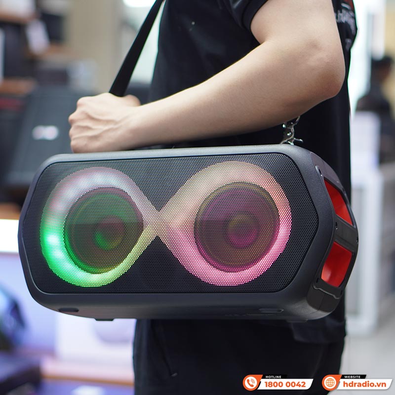 Loa Monster Musicbox Go, Công suất 80W, Bluetooth 5.1, Kèm 2 Tay Mic-18