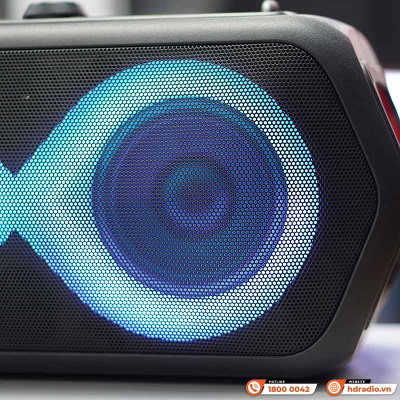 Loa Monster Musicbox Go, Công suất 80W, Bluetooth 5.1, Kèm 2 Tay Mic-5