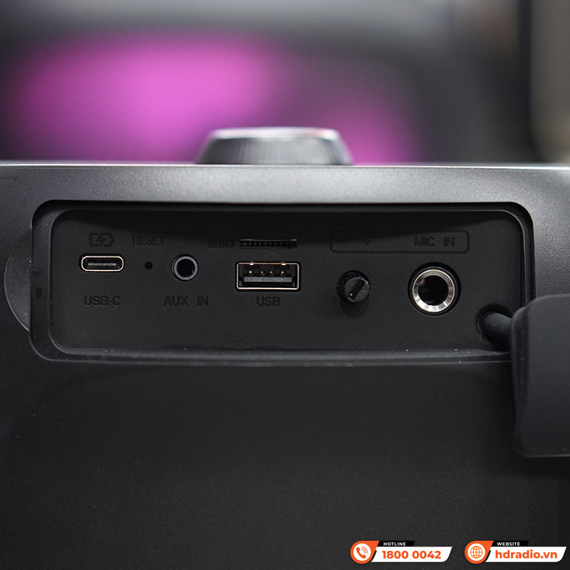 Loa Monster Musicbox, Công suất 40W, Pin 8 giờ, IPX5, Bluetooth 5.1-11