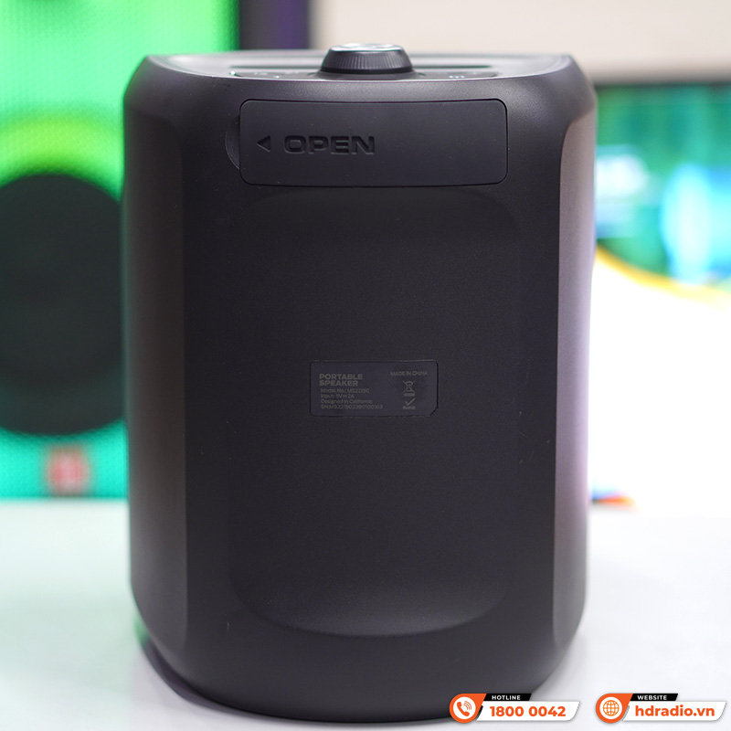 Loa Monster Musicbox, Công suất 40W, Pin 8 giờ, IPX5, Bluetooth 5.1-4