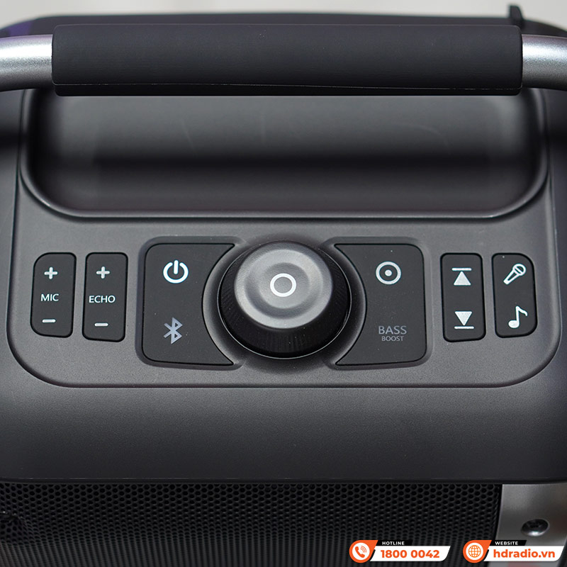 Loa Monster Party Go 20 (MS22142 TRAVELER), Công suất 160W, Bluetooth 5.3, Pin 8h, AUX IN, UDiskTF, Mic, Live-10