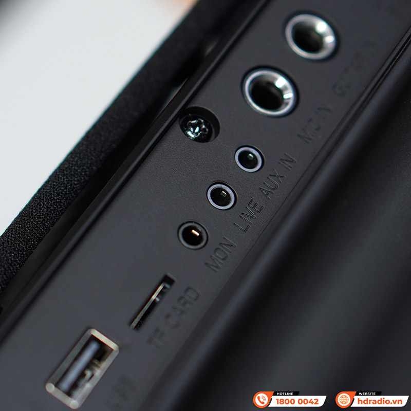 Loa Monster Party Go 20 (MS22142 TRAVELER), Công suất 160W, Bluetooth 5.3, Pin 8h, AUX IN, UDiskTF, Mic, Live-13