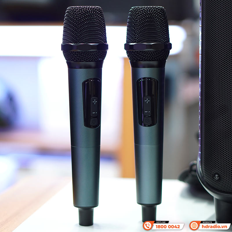 Loa Monster Party Go 20 (MS22142 TRAVELER), Công suất 160W, Bluetooth 5.3, Pin 8h, AUX IN, UDiskTF, Mic, Live-4