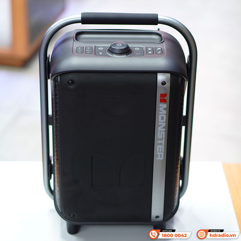 Loa Monster Party Go 20 (MS22142 TRAVELER), Công suất 160W, Bluetooth 5.3, Pin 8h, AUX IN, UDiskTF, Mic, Live-5