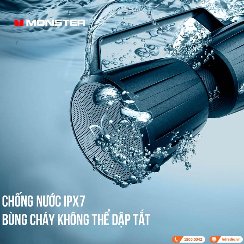 Loa Monster Adventure Force chong nuoc ipx7