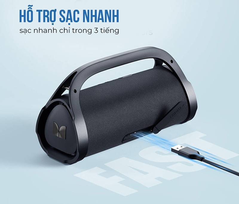 loa Monster Adventurer Max ho tro sac nhanh