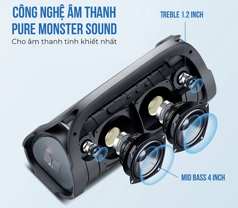 am thanh tren Loa Monster Adventurer Max