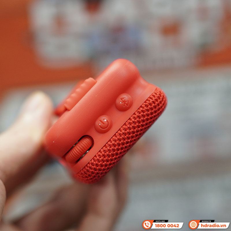 Loa Monster Atomic Atom, Chống nước IPX5, Pin 10 giờ, Bluetooth 5.4, Tích hợp Mic-6