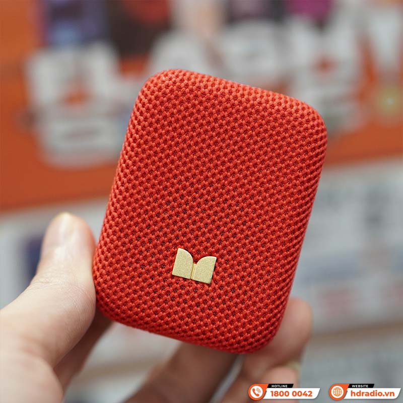 Loa Monster Atomic Atom, Chống nước IPX5, Pin 10 giờ, Bluetooth 5.4, Tích hợp Mic-9