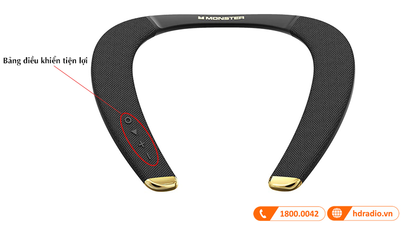 Bang dieu khien Loa Monster Boomerang Petite