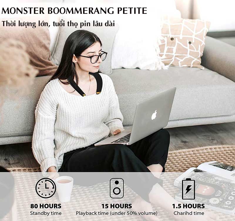 Monster Boomerang Petite pin 14 gio