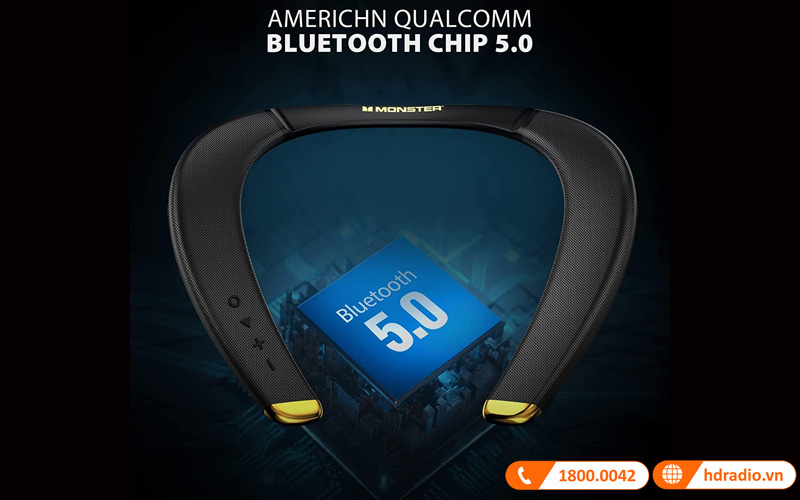 Loa Monster Boomerang Petite ket noi bluetooth 5.0