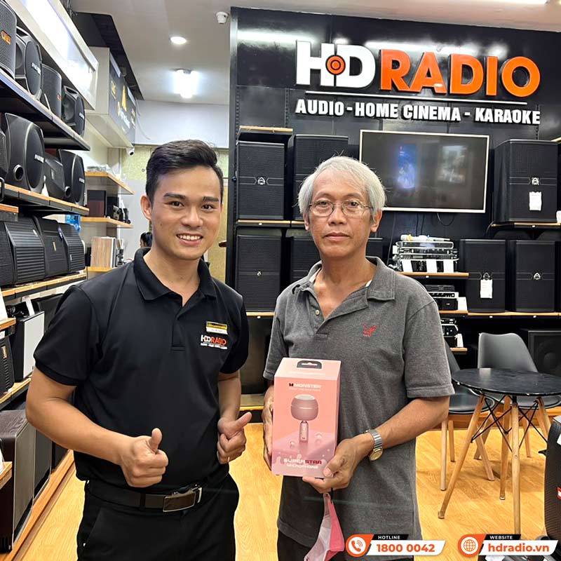 Micro kèm loa Monster M97-3