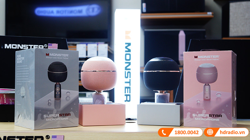 micro kèm loa Monster M97 