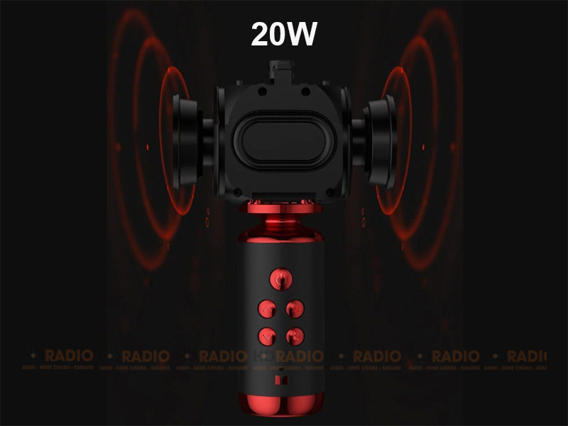 Micro kem loa Monster M98 cong suat 20W