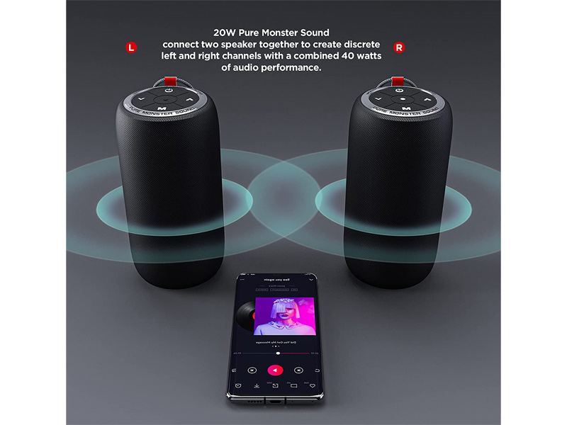 tinh nang TWS ket noi 2 loa Monster S310