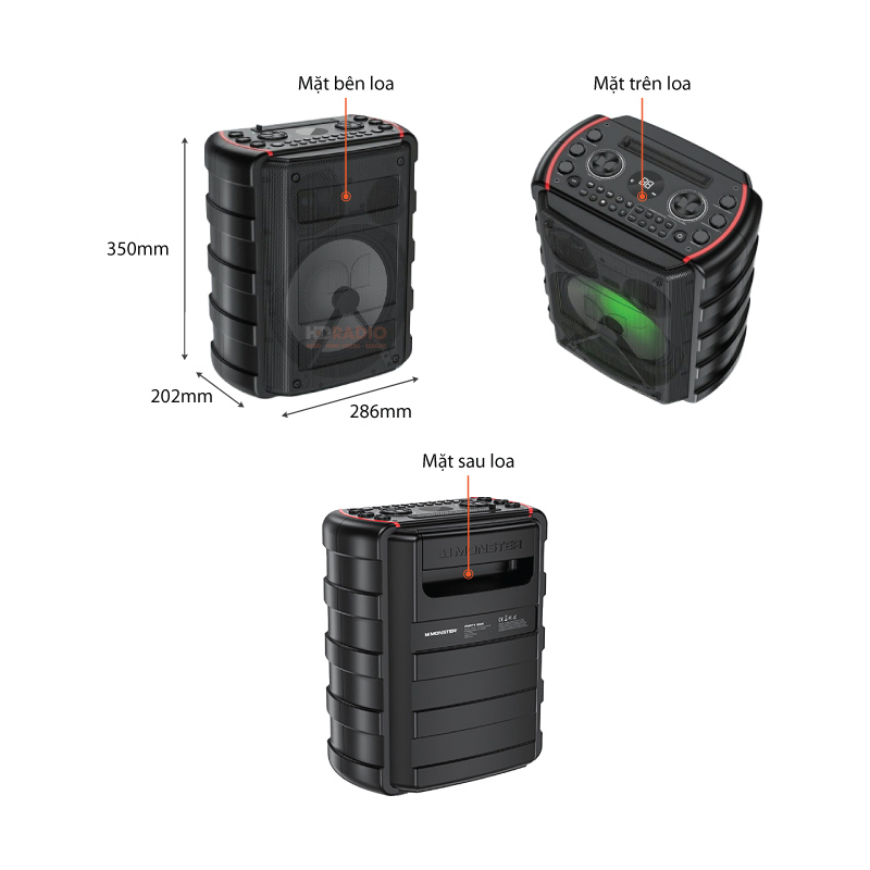 Loa Monster Party Box